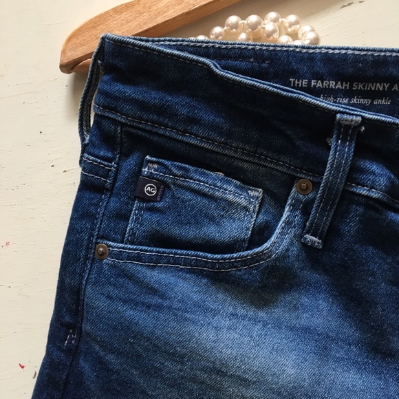 AG Adriano Goldschmied | Farrah High Rise Raw Hem - Picture 4 of 8